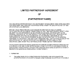 Limited Partnership Agreement