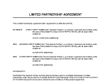 Limited Partnership Agreement Long Form