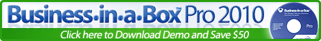 Business-in-a-Box Pro 2010 - 468 x 60